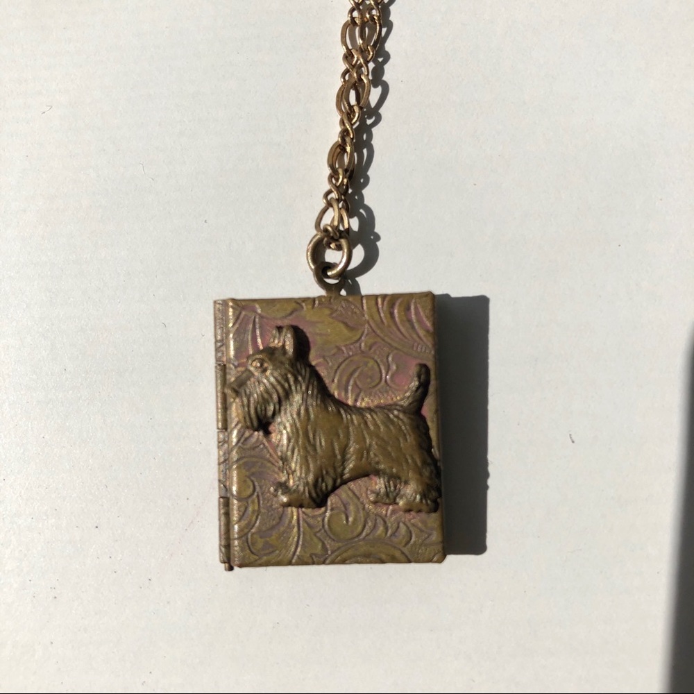 Lenora Dame Scottie Locket Necklace